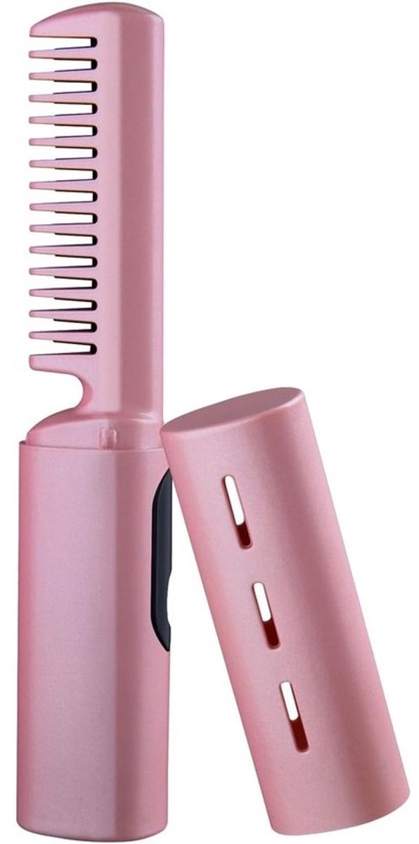 Stijlborstel - Gladde Kam - Draadloos Stijlen - USB Oplaadbaar - Compact Formaat