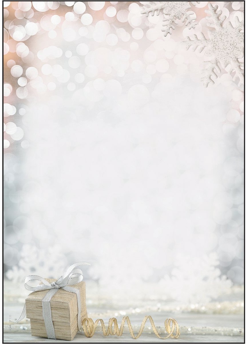 Sigel DP135, Standaard wenskaart, Kerstmis, Meerkleurig, Papier, 90 g/m², A4