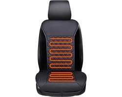 Verwarmd autostoelkussen - Stoelverwarming Auto - Comfortabel Rijden - Oververhittingsbeveiliging - Universeel - Normaal