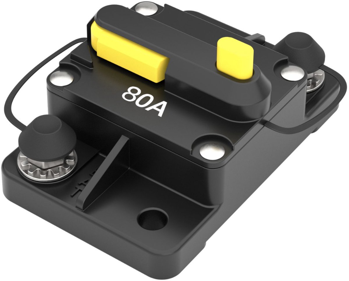 Hertz Marine Waterproof automatische zekering 80 amp. - HMCB 80A