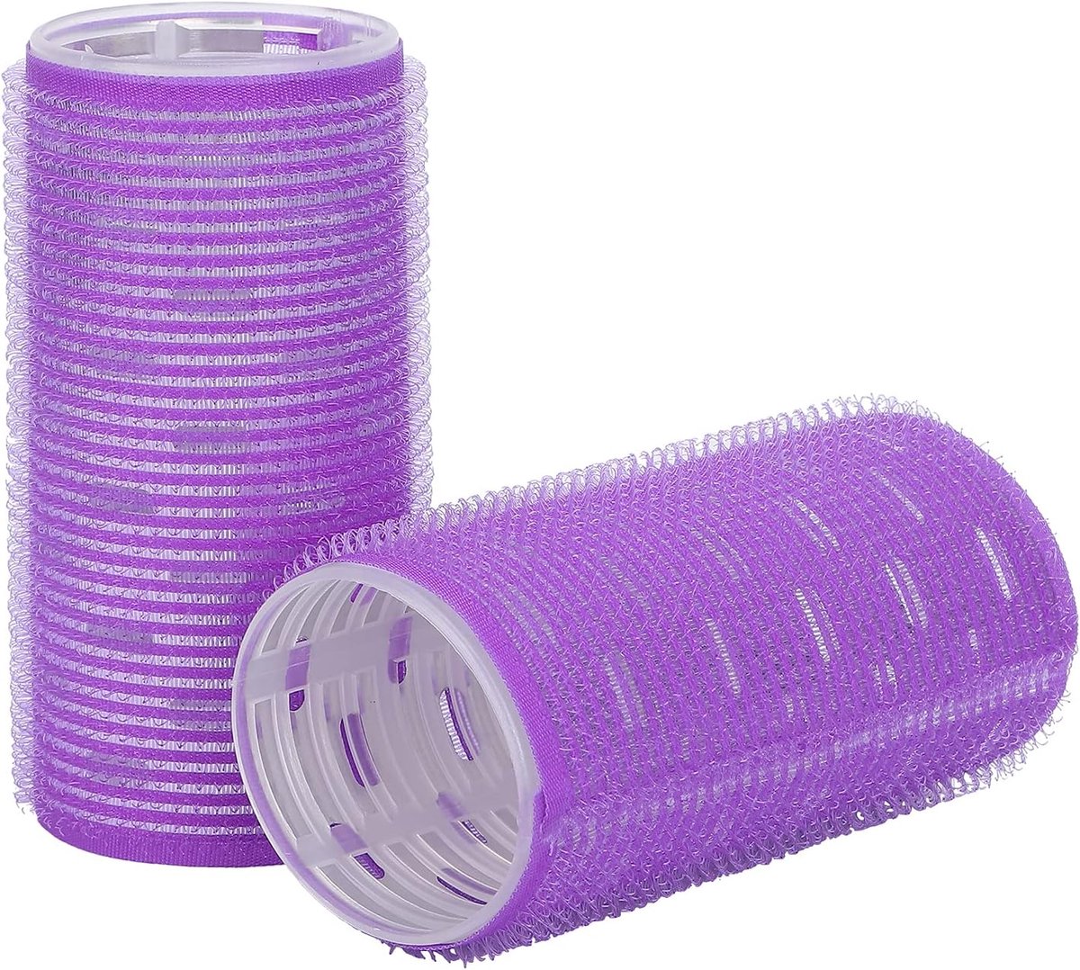 Krulspelden Rollen, 2 Stuks Diy Krullend Kapsel Tool, Self Grip Haarkrulspelden Rollen voor Medium Kort Haar en Pony