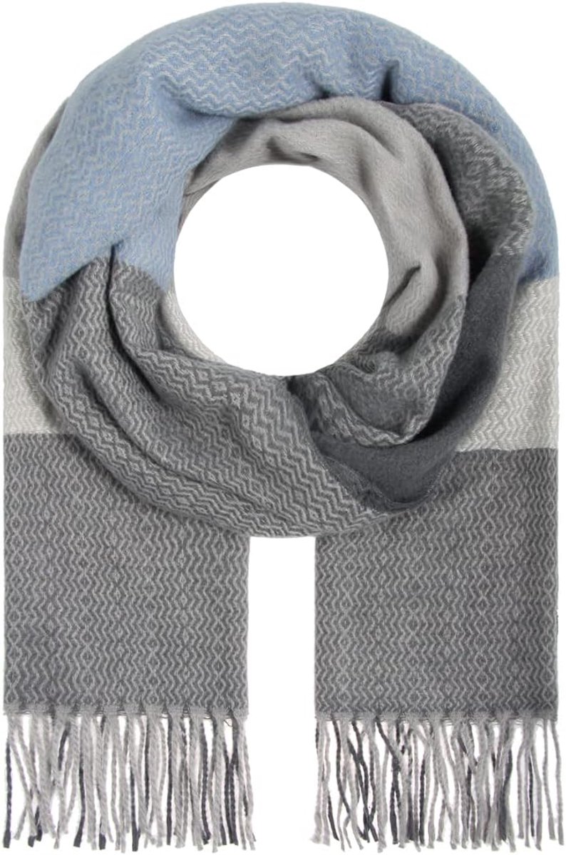 Wintersjaal voor dames, grijs 3, One Size