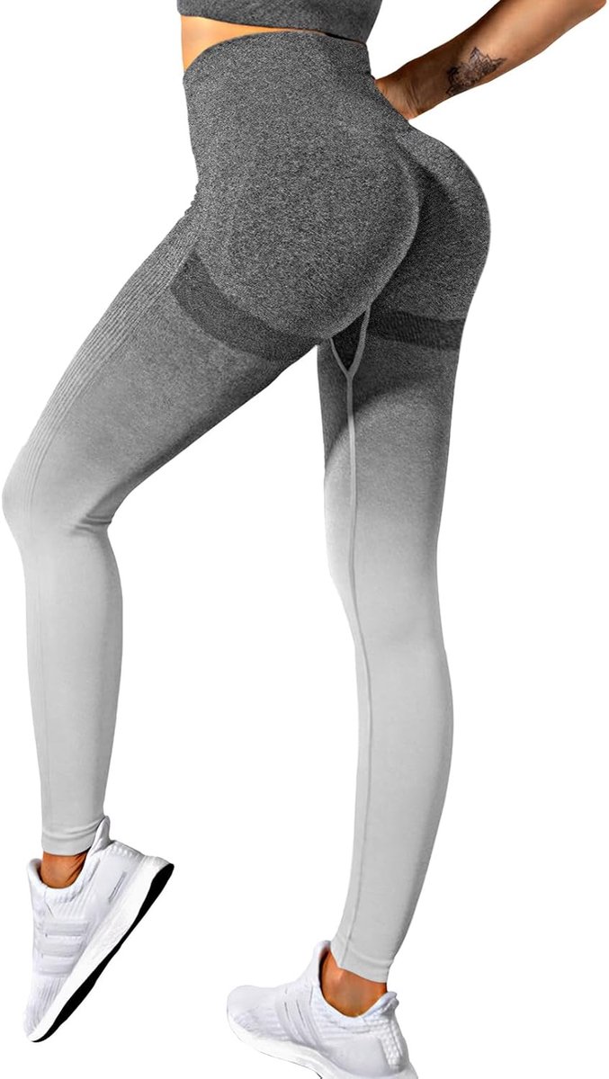 Sportlegging voor dames, push-up broek, fitnessstudio, hoge taille, anti-cellulitis, ondoorzichtig, elastisch, voor fitness, yoga, joggen, training