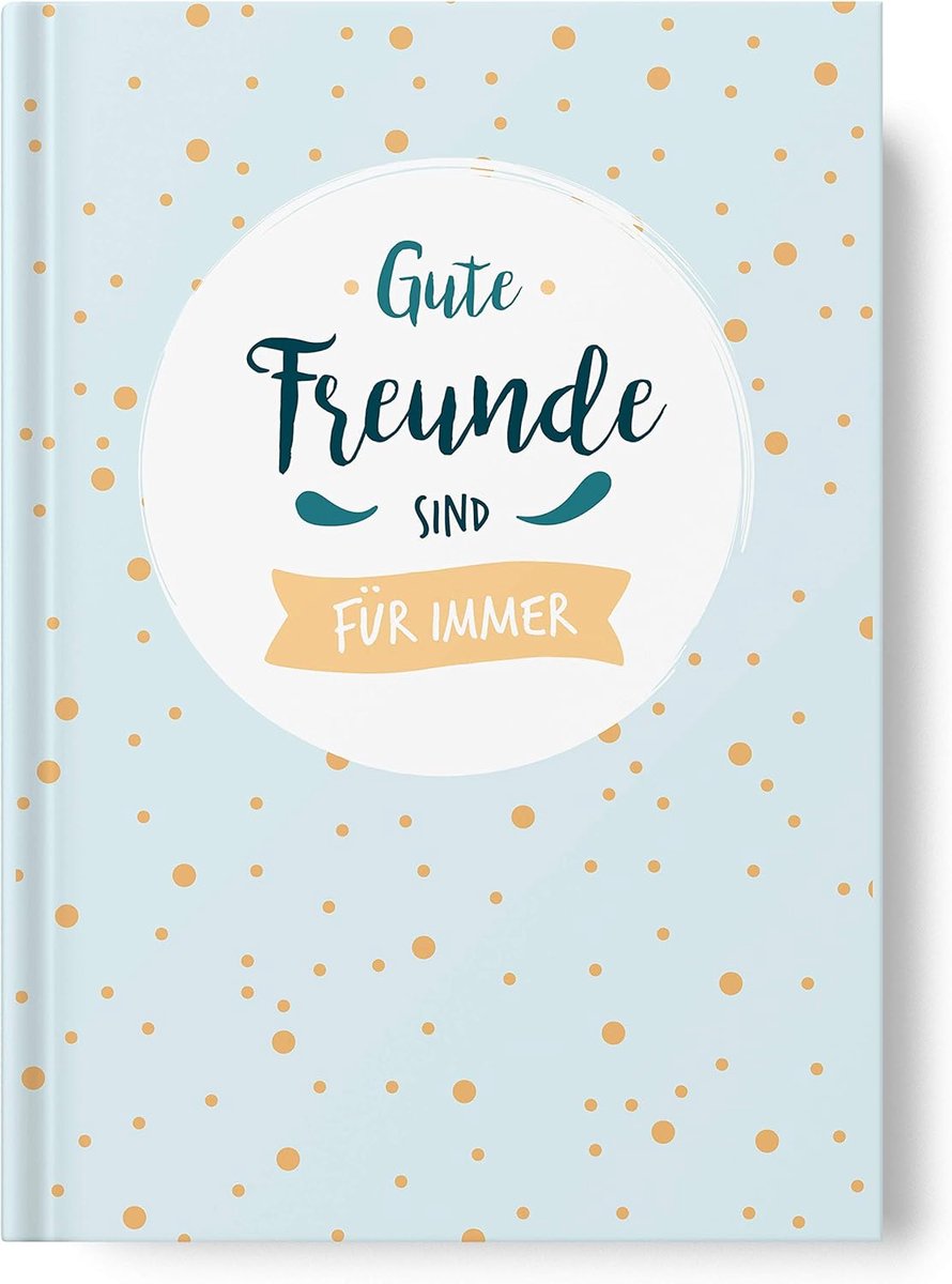 Kartenwelt Vriendschapsboek om in te vullen, vriendenboek, tieners en jongvolwassenen, vriendschapsboek met persoonlijke vragen, vriendenboek voor volwassenen