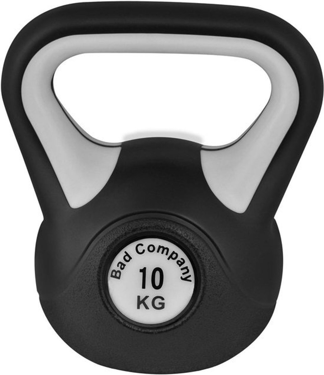Kettlebell - Kunststof - 10 kg - Voor Krachttraining - Voor Thuis en Studio