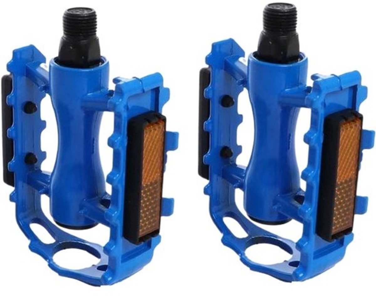 Fiets Pedalen - Vervangingsonderdeel Fietsonderdeel - Buiten Fietsen - Quick Release - 2 Stuks - Blauw