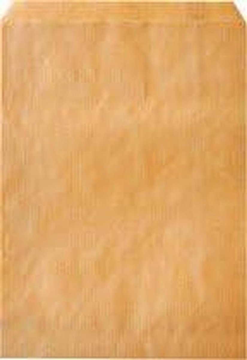 Papieren zakjes - Kraft zakjes - Producten verpakken - Hoogwaardige kwaliteit - 12x19 cm 500 stuks - Bruin