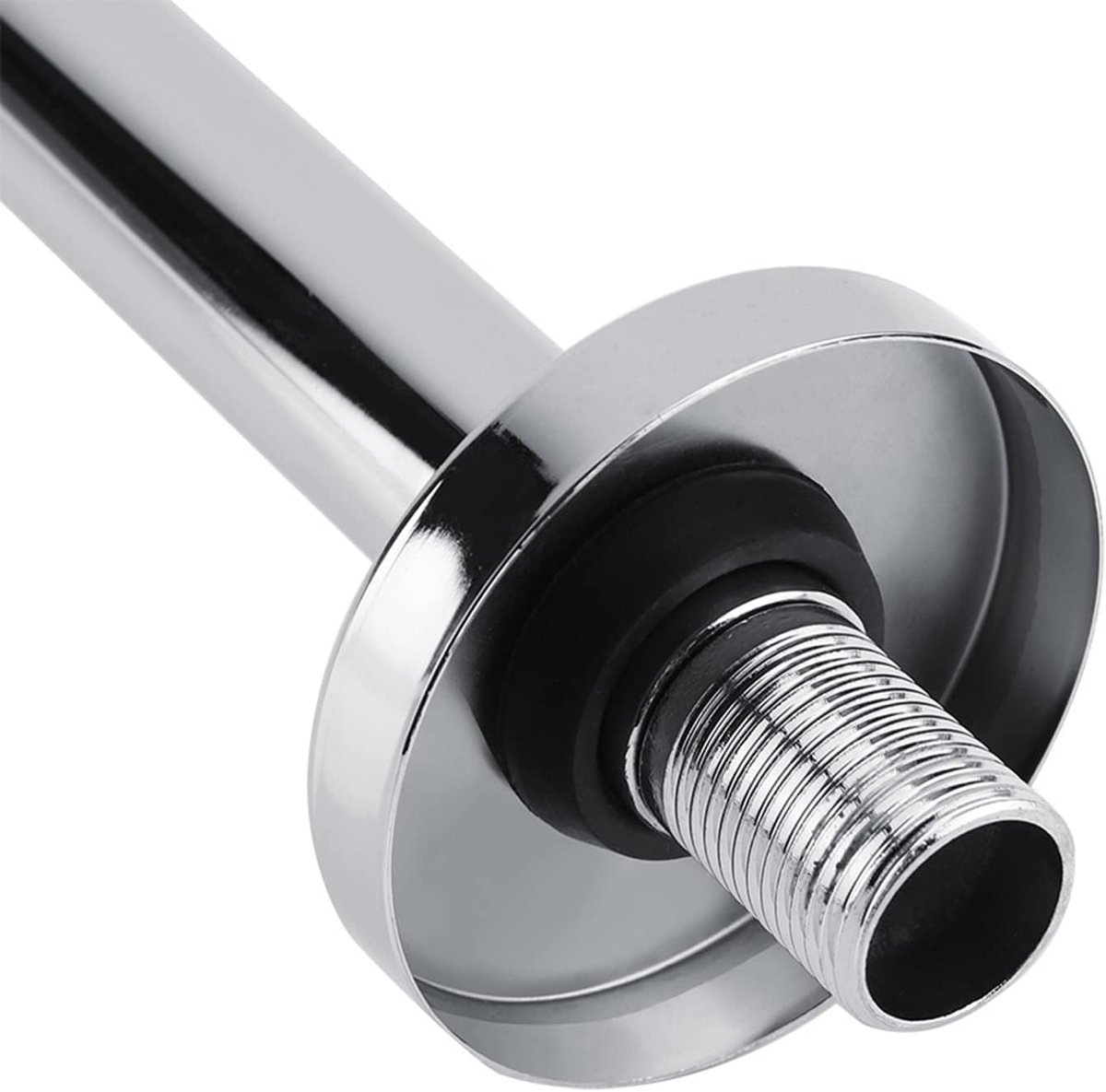 43CM Douche Arm Uitgebreide Douche Arm Verborgen Douche Top Spray Beugel Pole Wandmontage Spray Pijp Extension Pole voor Badkamer Plafond Douchekop Fittings