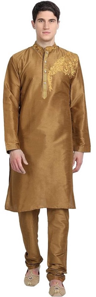 Traditionele Indiase Kurta Pyjama Set voor Heren - Feestelijk en Comfortabel