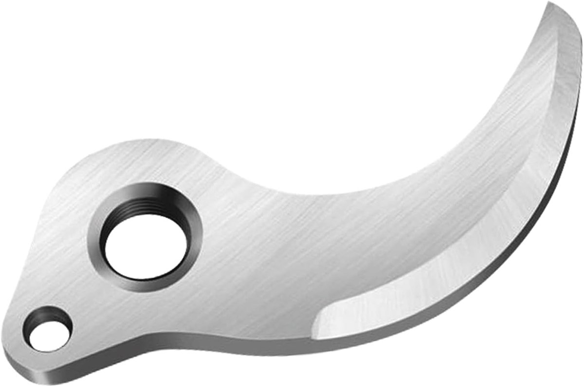 Hoog koolstofstaal reservemes voor elektrische boomsnijder, compatibel met Prunarbo Electric Prunarbo PR-E40 instelbare snijdiameter (25 mm/40 mm) (PR-E40-onderste lemmet-1 stuks)
