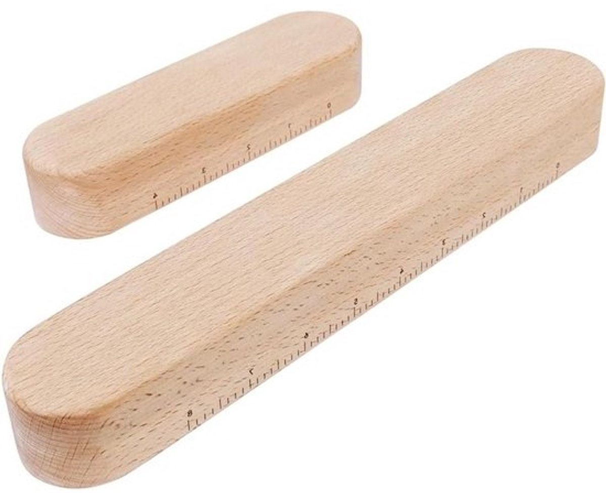 Kleermakers Klepper - Persgereedschap Strijkplank - Quilten en Naaien - Handgeslepen gladde randen - 2 maten 7.1 en 11.8 inch