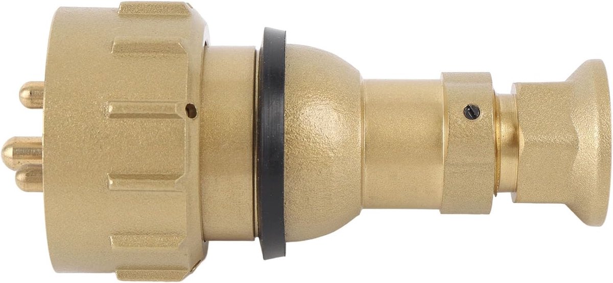 Brass Plug 3 Pins 10A IP56 Bescherming Robuuste Stabiele Verbinding Waterdichte Boten