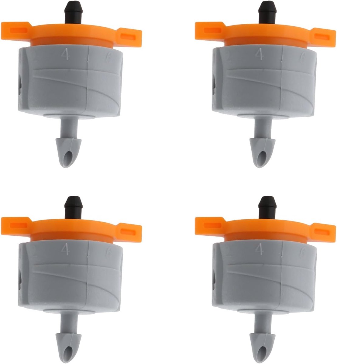 Lord of the Tools 4 Stks 4.6mm Micro-Drip Systeem Endtropfer 13304-20 1-10 L/H Verstelbare Output