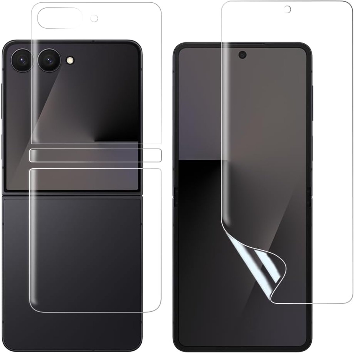 Film Schermbeschermer Compatibel met Samsung Galaxy Z Flip7 5G Displaybeschermfolie, Hoge Resolutie, Luchtbelvrij, Hoge Dekking
