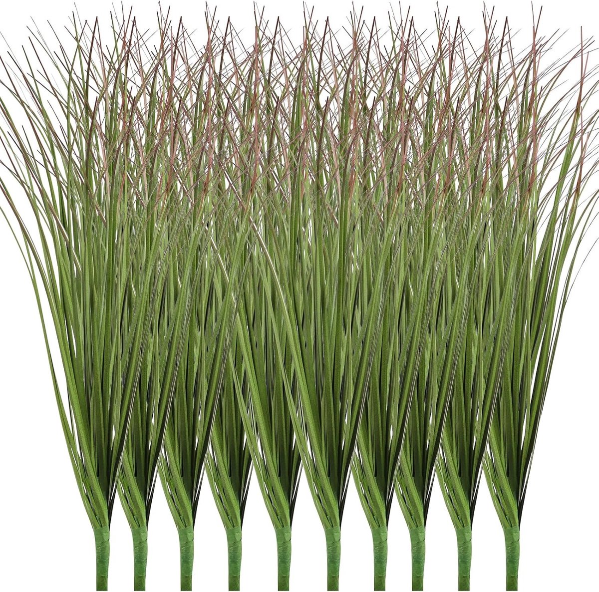 Set van 24 Weerbestendige Kunstgrasbundels van 25 cm voor Balkon en Tuin - UV-bestendig en Onderhoudsvriendelijk