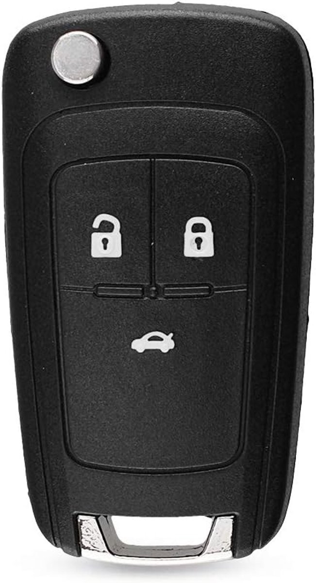 Gewijzigde Flip-sleutelhell voor Chevrolet Cruze voor Opel Insignia Astra J Zafira Auto Remote Vervanging 2/3/4/5 Knoppensleutel (Color : Model 2, Number of Buttons : For Opel)