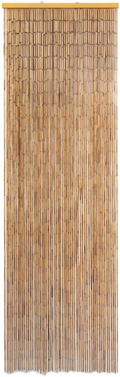 Deurgordijn, bamboe, insectenwerend, bruin (56 x 185 cm)