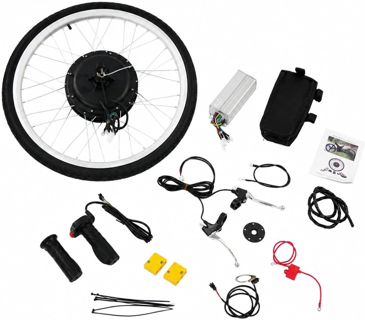 Conversieset voor fiets, 26 inch, 48 V, 1000 W, achterwiel, 50 km/u