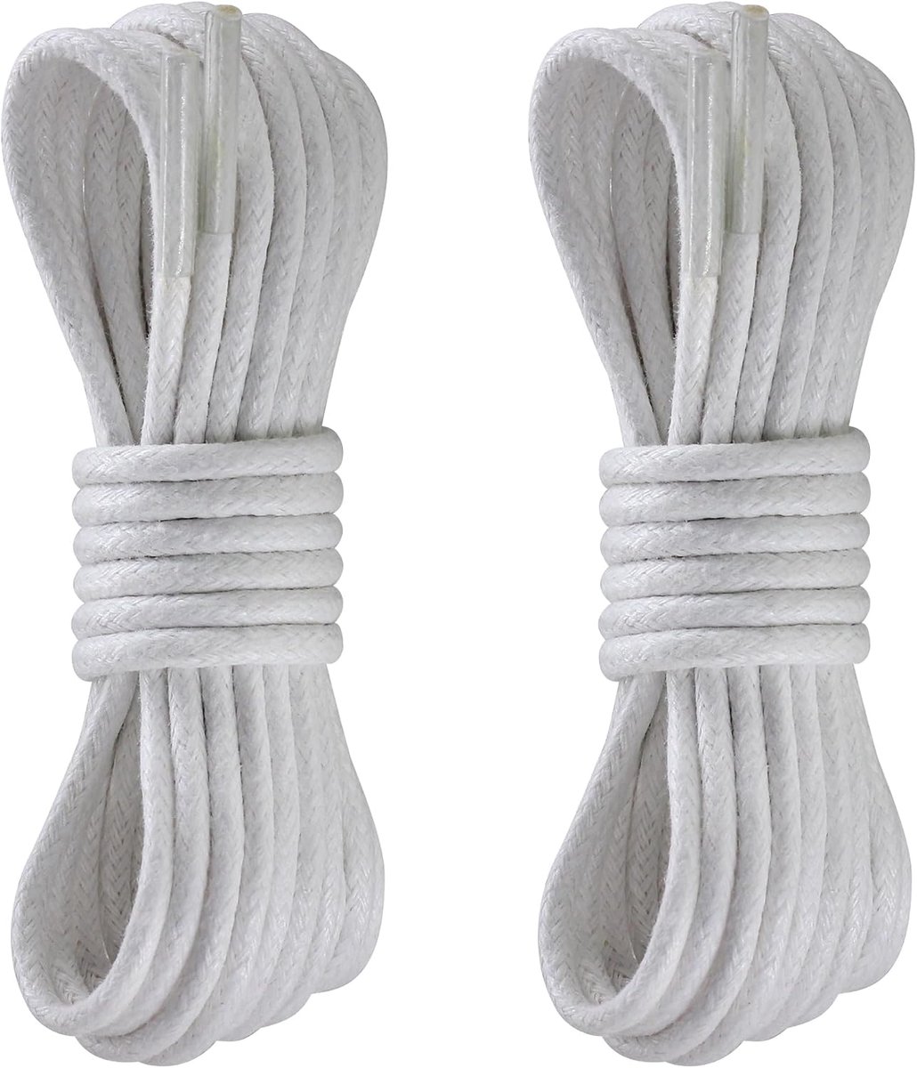 Schoenveters, 2.5 mm Dunne Schoenveters voor Dames en Heren, Duurzame Veters voor Schoolschoenen en Alle Formele Kledingschoenen Laarzen