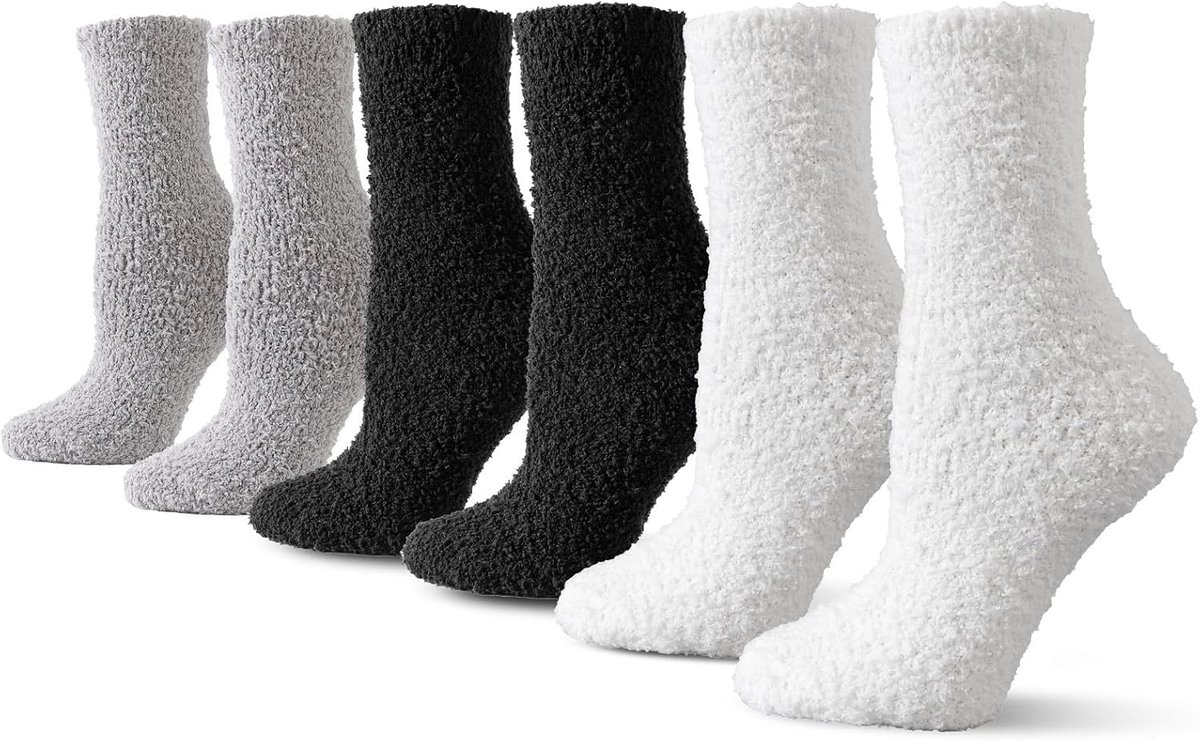 Sokken Fuzzy Sokken Pluche Sokken 5,6,7 Paar