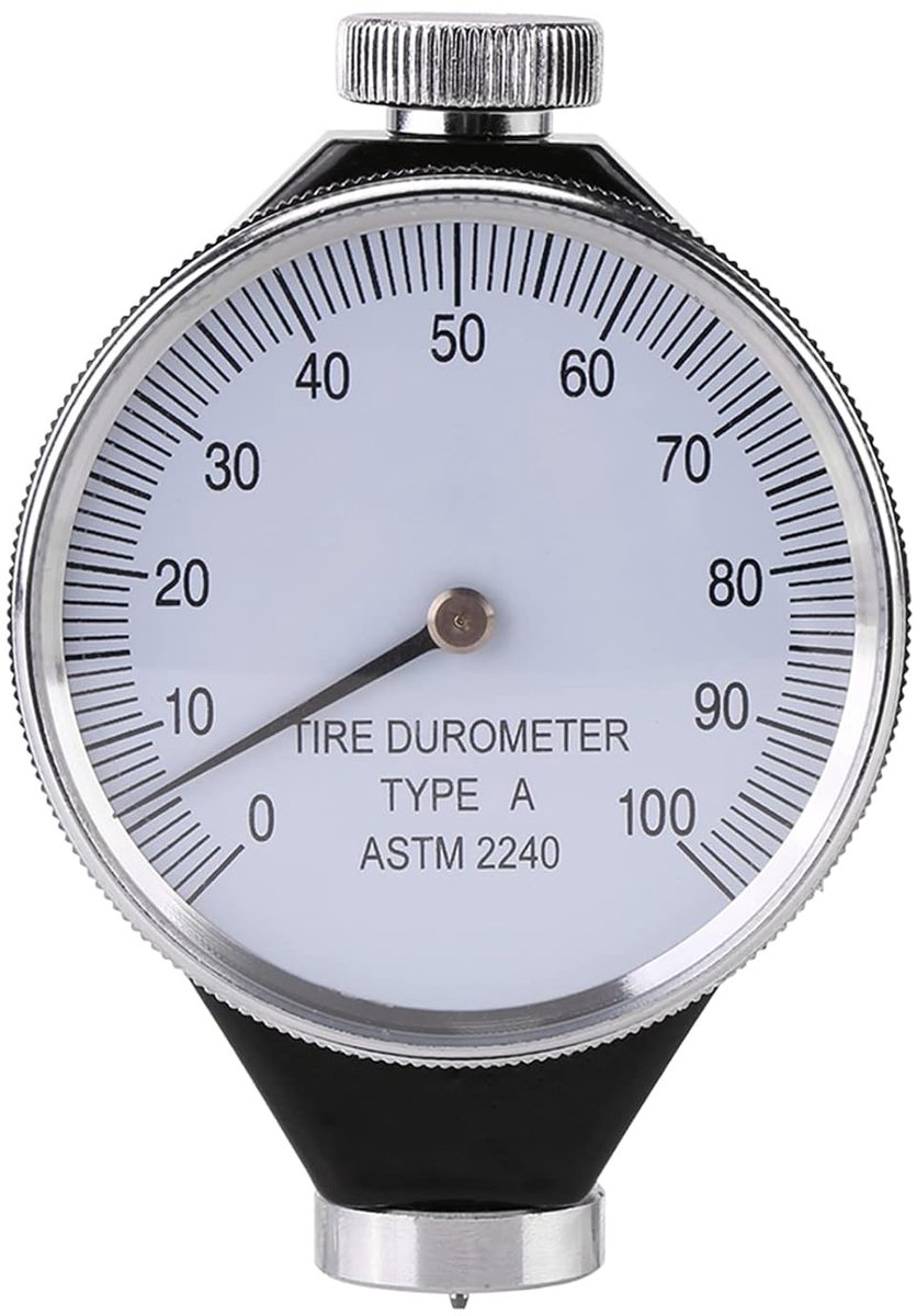 Type Hardheidsmeter A/O/D Rubber Band Durometer Hardheid Meetapparaat Meter 0-100 HA Digitale Testrubbermeter (A Type)