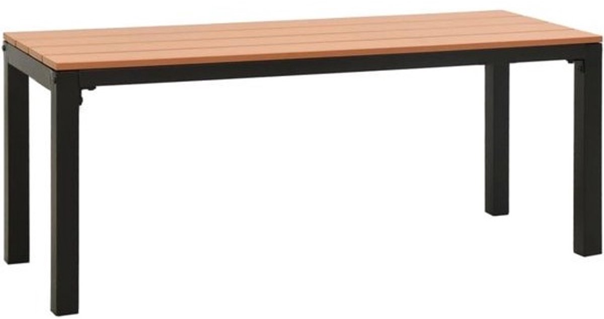 Robuuste Stalen Tuinbank van 110 cm voor Buiten en Terras