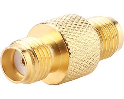 Vrouwelijk Naar RP SMA Vrouwelijke Coaxiale Adapter voor HF -verbinding - Pakket van 2