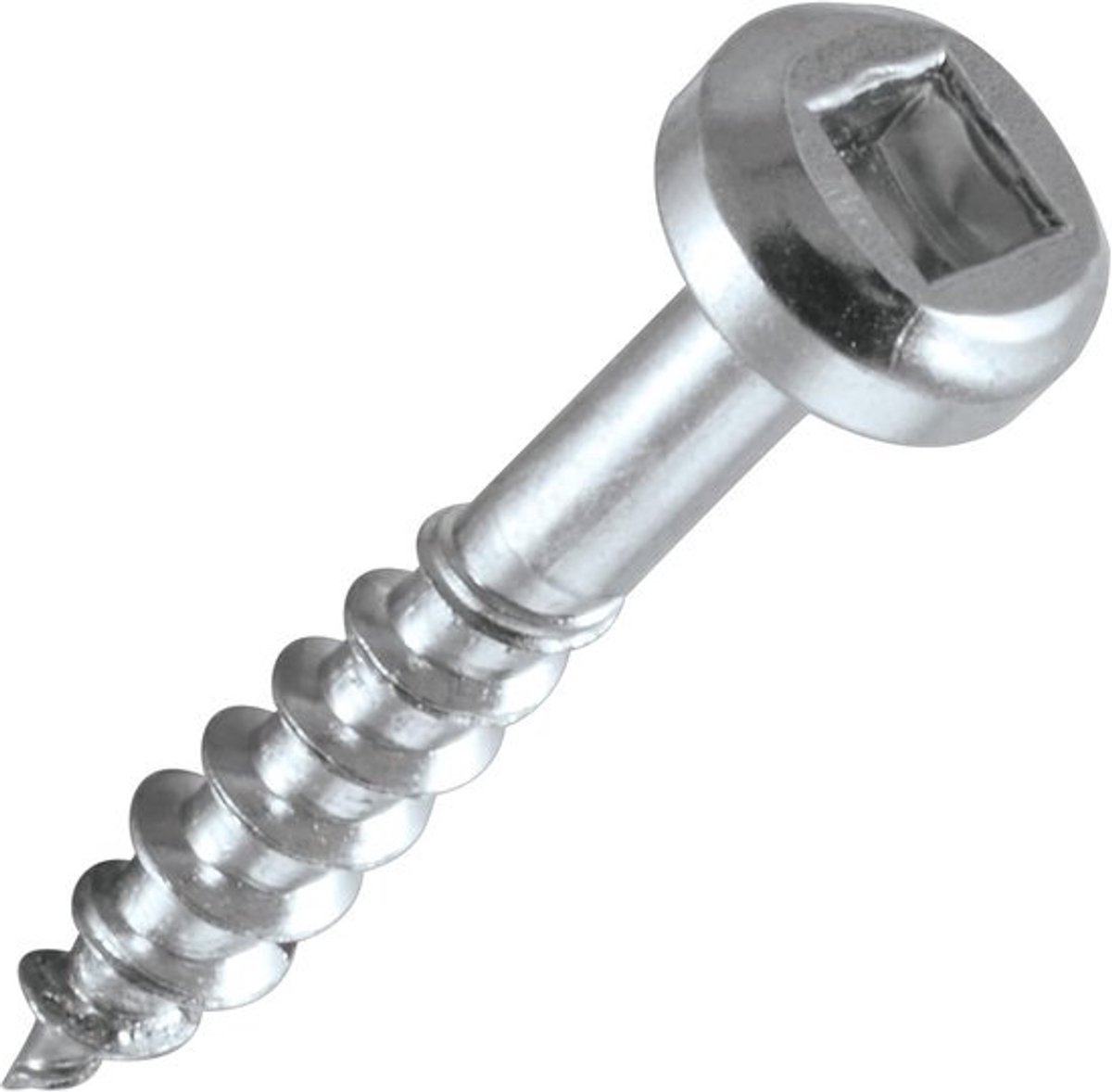 500 Stuks Pocket Hole Schroeven Groffe Draad 7 x 25 mm Zelf tappend Houtbevestiging