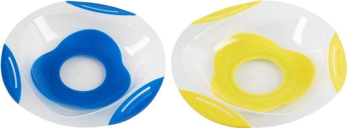 Bi-Component Maaltijdbord met antislipbodem, ideaal voor de periode dat uw kind wordt gespeend.