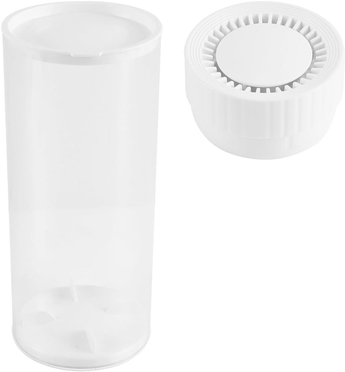 Luchtbevochtiger, Badminton Ball Steamer, Birdie Tube Cap voor Vochtigheid, Wit Twee-speed Timing 8S/15S