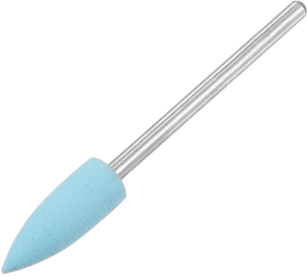 Gemonteerde slijpsteen met korrel 600 2,35 mm schacht 1/4 inch (6 mm) diameter punt stenen voor slijpen en polijsten voor ontbramen en polijsten