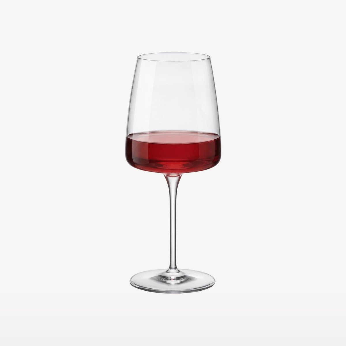 Bormioli Rocco Planeo Wijnglazen 45 cl / 450 ml | Set van 4 Stuks | Geschikt voor Rode Wijn | Glas | Vaatwasserbestendig | Voor Thuis en Horeca