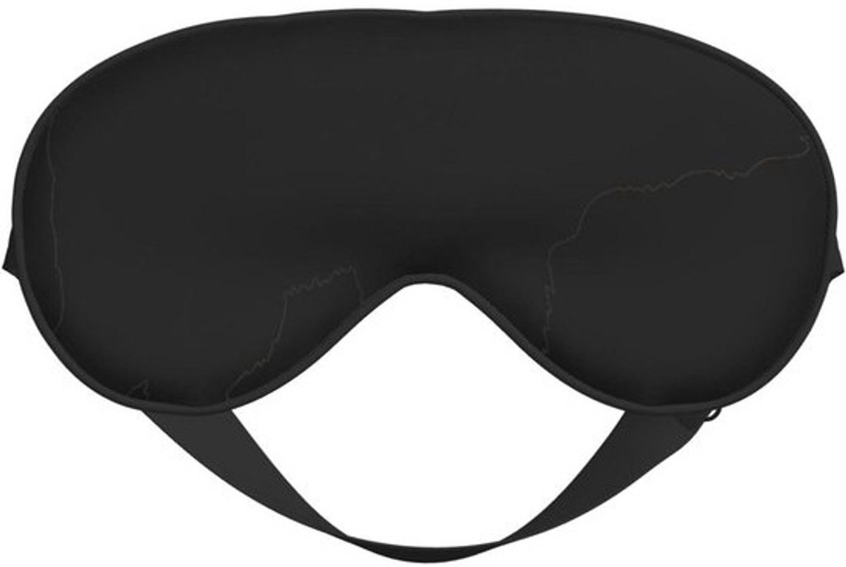 Slaapmasker Beer - Oogmasker Nacht - Ontspannen Slapen - Volledige Lichtblokkering - 20 cm x 10 cm - Bruin