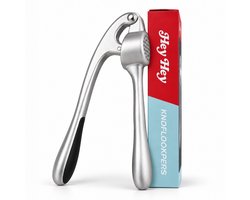 Premium Knoflookpers - Gemberpers - Duurzaam & Vaatwasserbestendig - RVS Coating