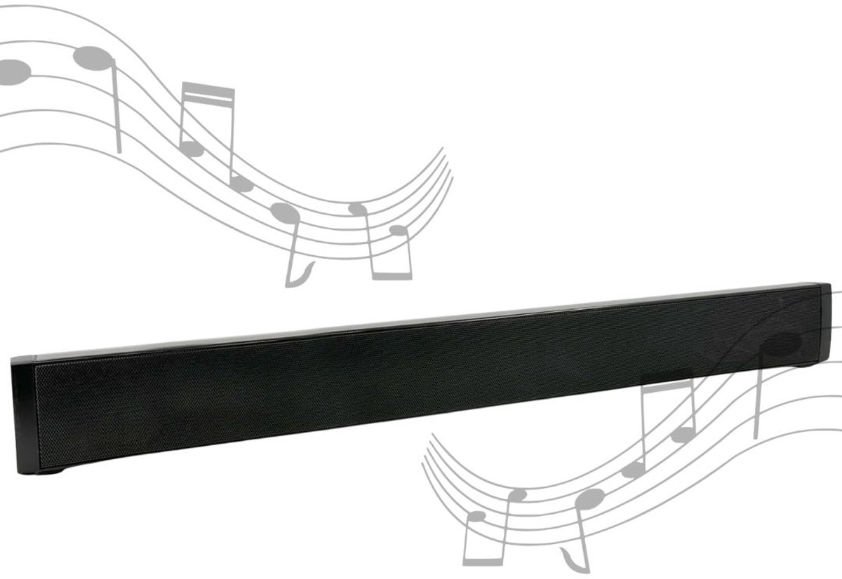 Zolvano® Mini Soundbar – TV Soundbar – Bluetooth Soundbar-Zwart