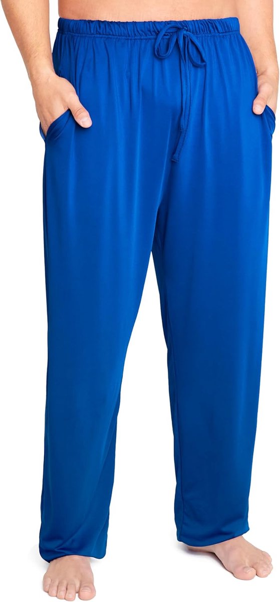 Trend Pyjamabroek voor heren, tieners, zachte, ademende loungebroek met zakken, pyjamabroek, loungewear, cadeaus voor mannen