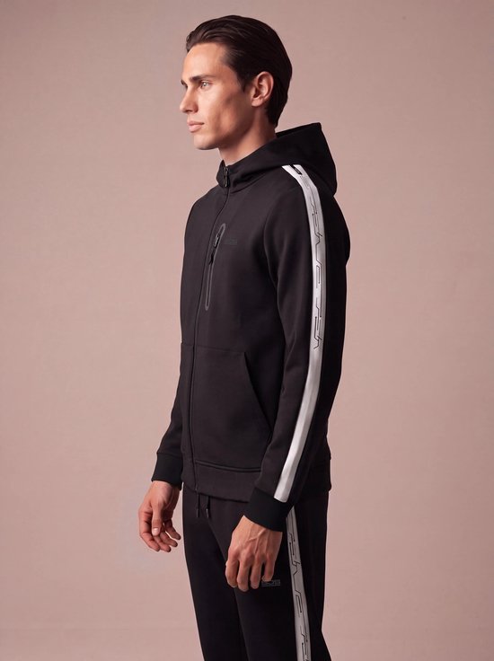 Sjeng Sports MEMPHIS - Maat: XL Black - Tennis Vest Mannen - Sportvest - 86% polyester, 14% elastaan, dull interlock