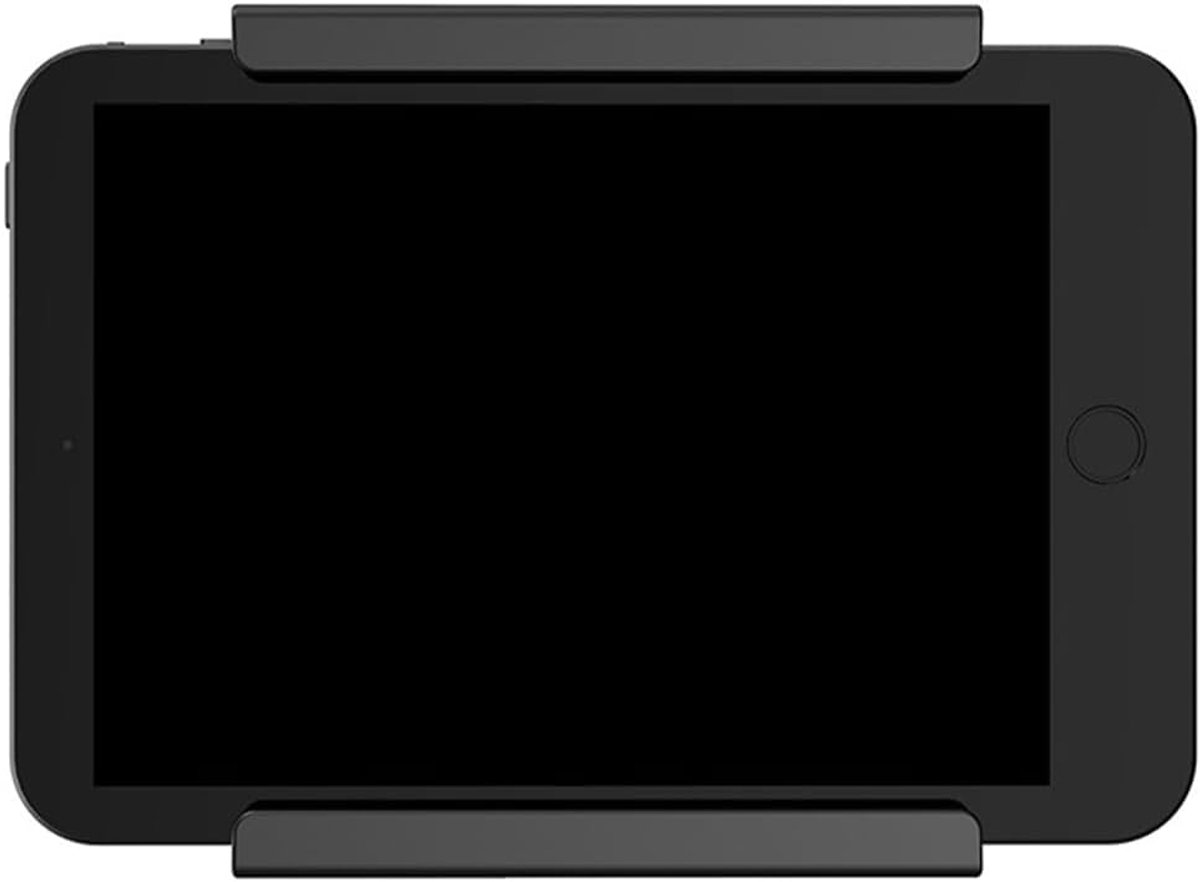 muurbeugel voor tablet, telefoon, e-reader en afstandsbedieningshouder. Bevestiging aan de muur met dubbelzijdige tape of schroeven.