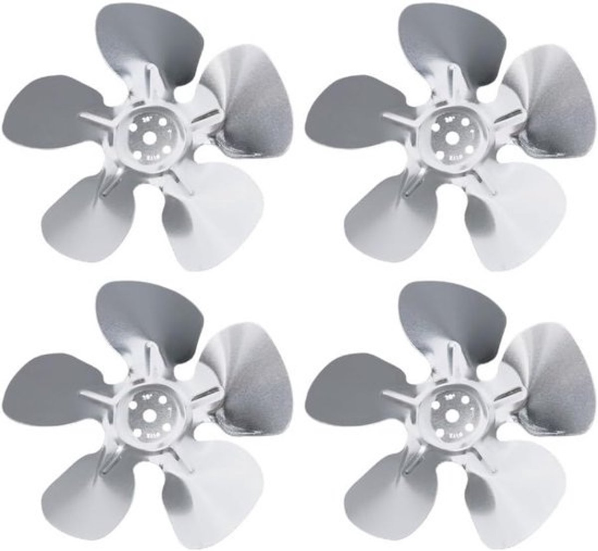 Koelkast Ventilatorbladen - Reserve Onderdelen - Koeling Optimaliseren - Aluminium Legering - 200mm Diameter