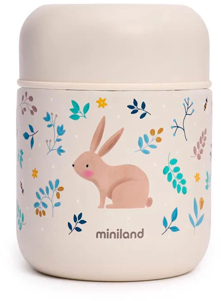 Miniland Food Mini Rabbit Eetthermo Roze Kinderen