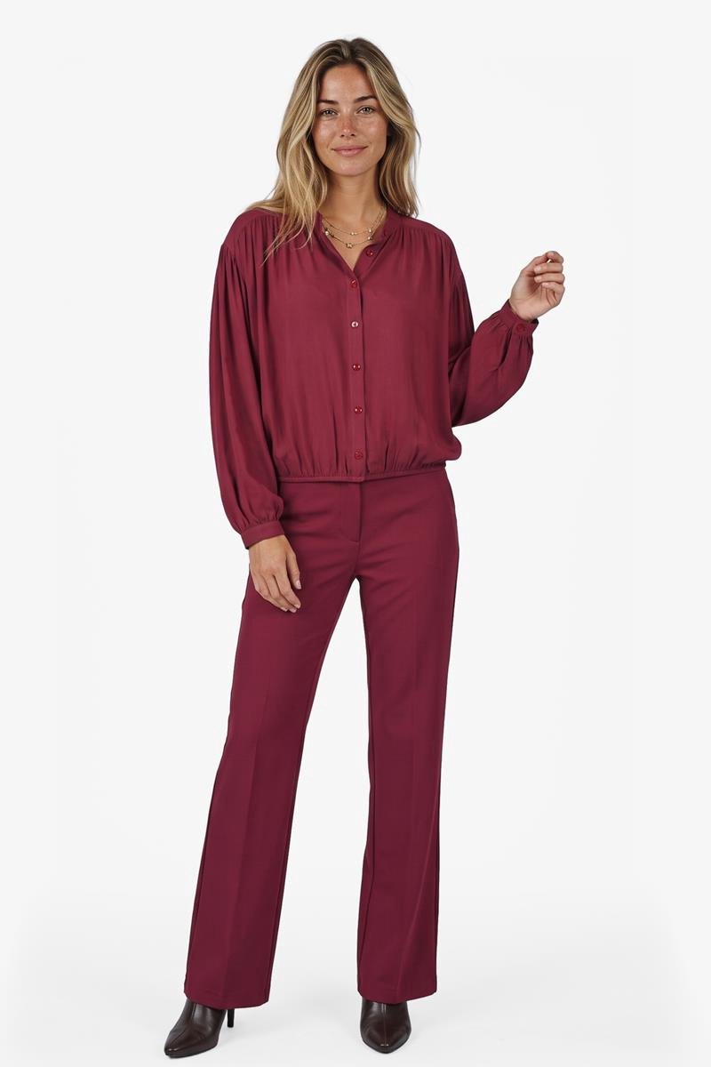 DIDI Dames Blouse Lucia Wine red maat 34