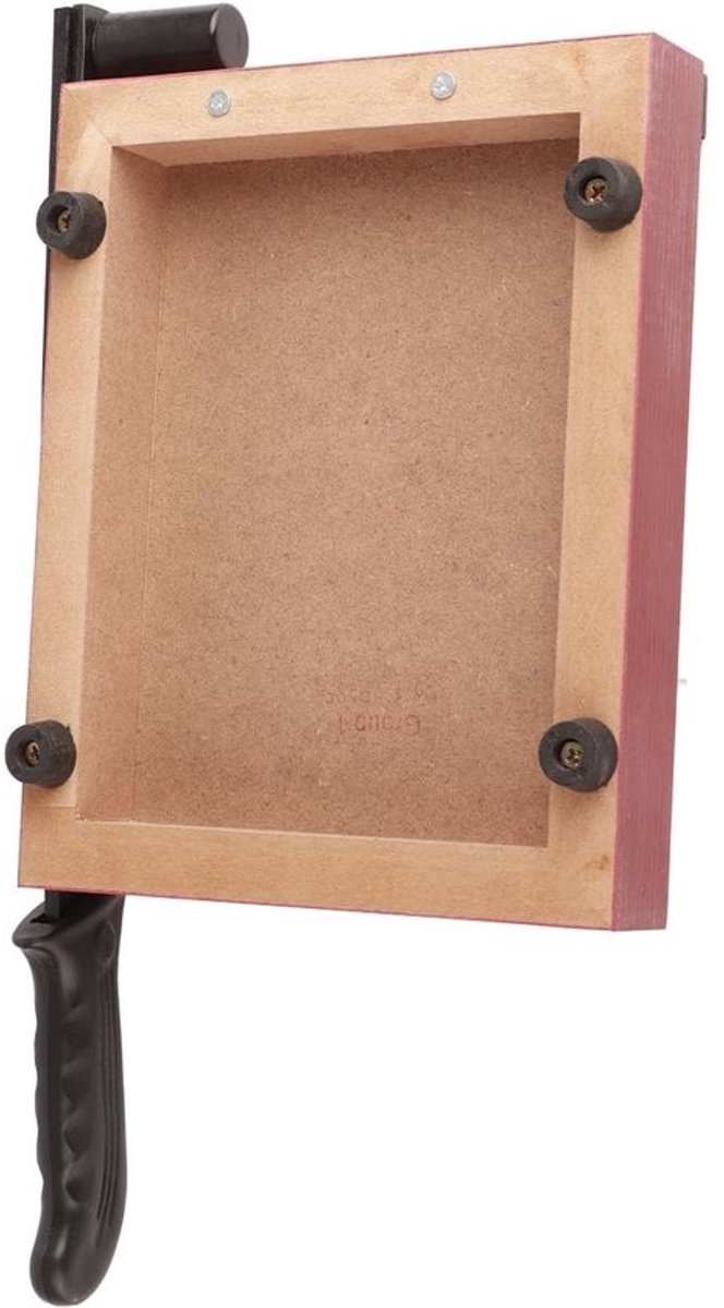 Handmatige Papiersnijder - Papier Snijmachine - Nauwkeurig Snijden - Comfortabele Grip - A5 Formaat - Houtkleur