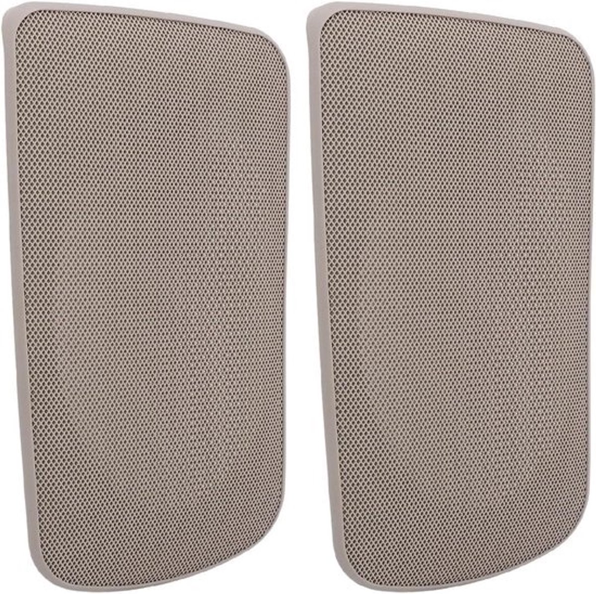 Luidspreker Grille Covers - Speaker Roosters - Auto Interieur Upgrade - Directe Pasvorm Vervanging - 2 Stuks - Zwart