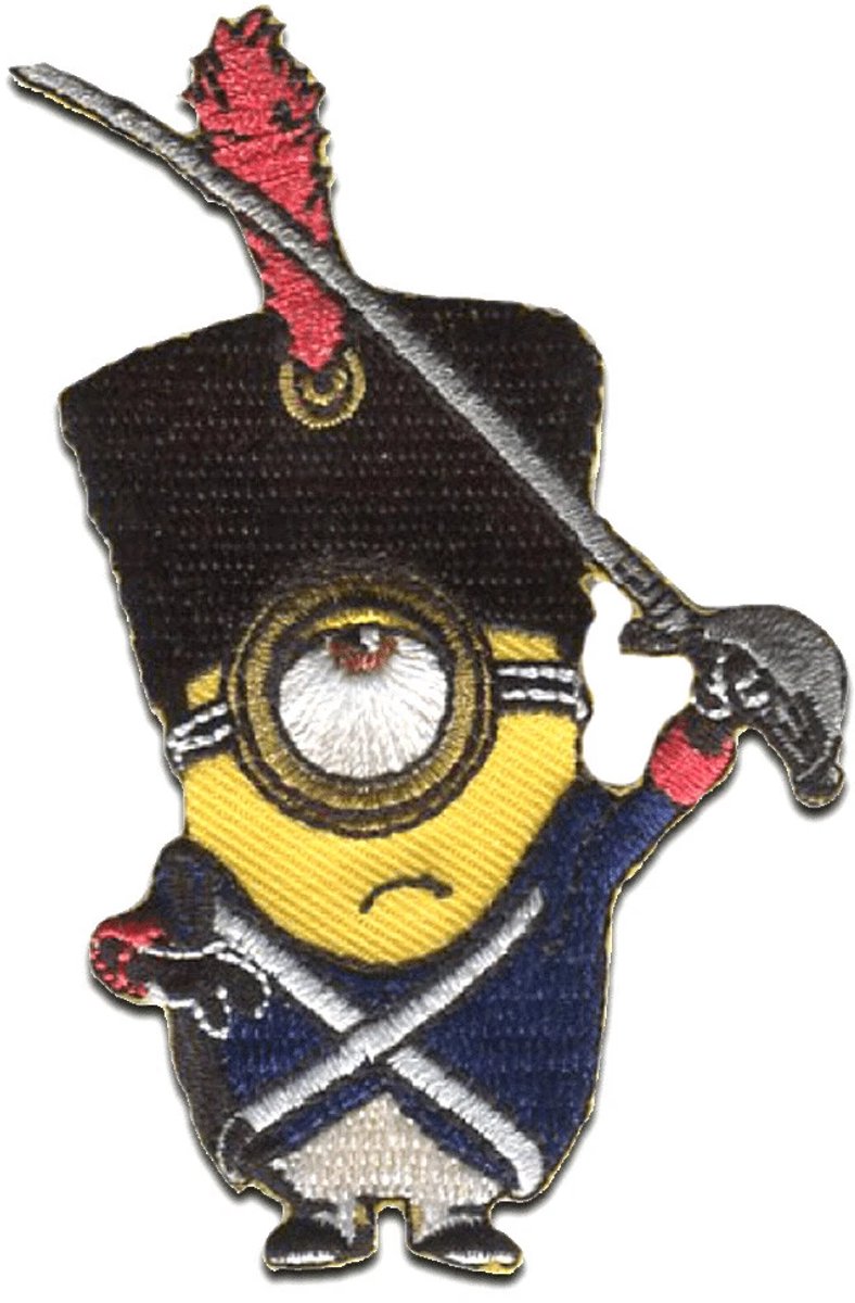 Minions - Stuart Napoleon - Patch - Strijkapplicatie