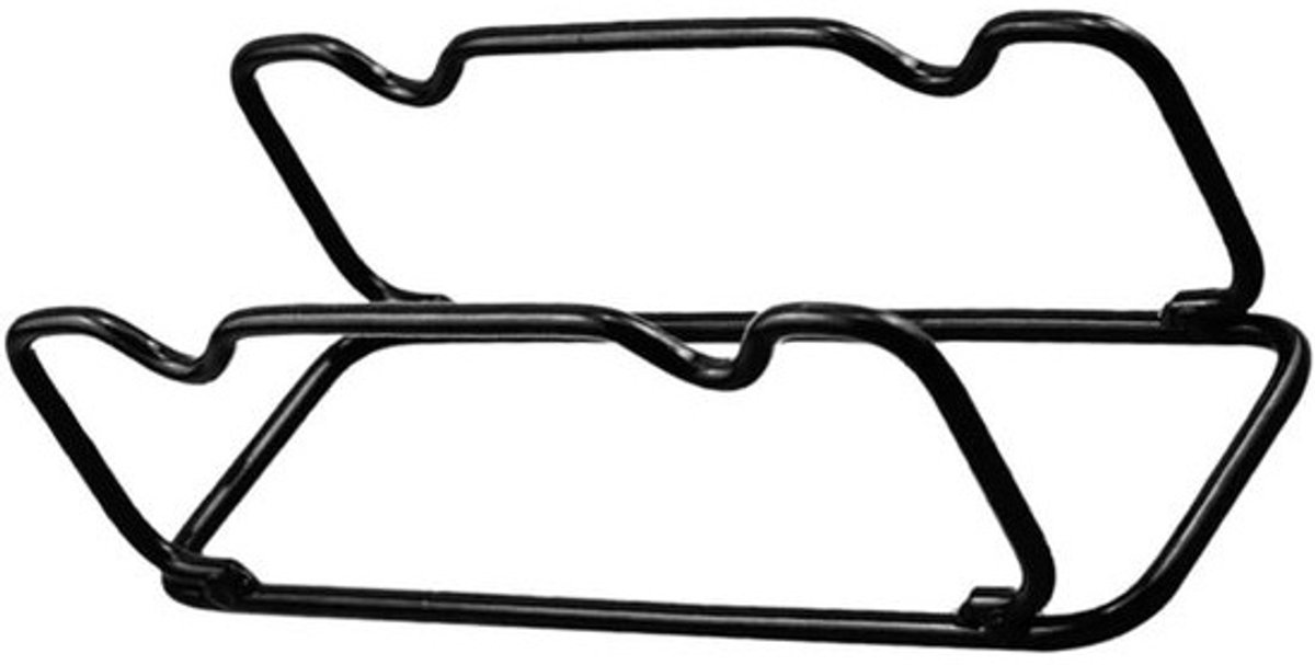 Halterrek - Gewichtenstandaard - Thuis sporten - Compact ontwerp - 33x19x16.5 cm - Zwart