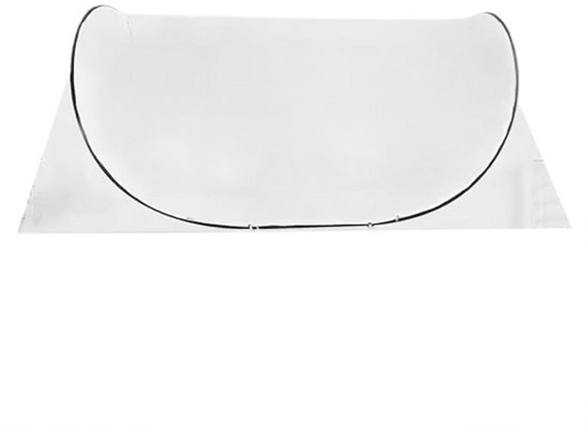 Klamboetent Baby - Muggennet Tent - Baby Beschermen - Fijnmazig Ademend - 130 x 60 x 60 cm - Wit