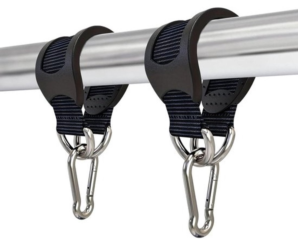 Hangriem Bokszak - Steunband - Krachtige Training - Antislip Grip - 28 cm - Zwart