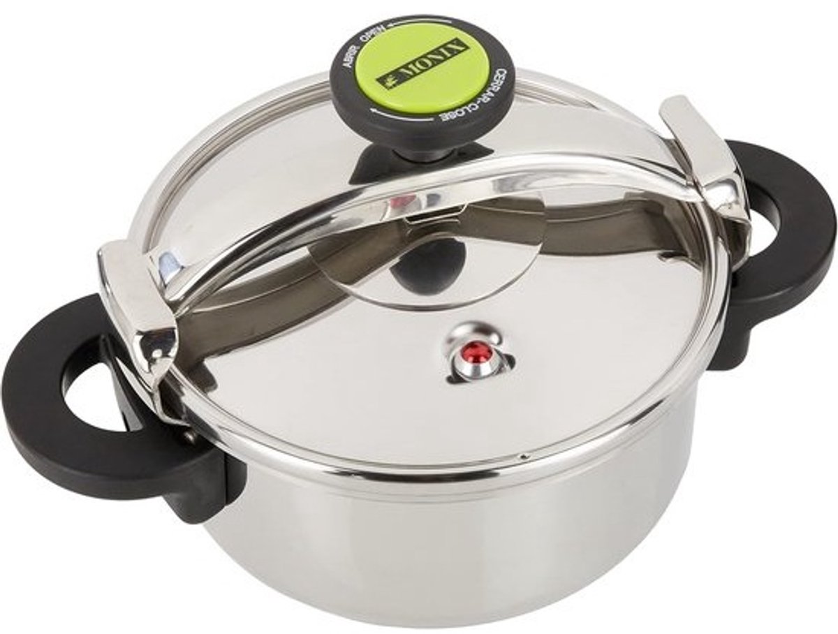 Snelkookpan 4 liter Roestvrij Staal - 22 cm Kookpan