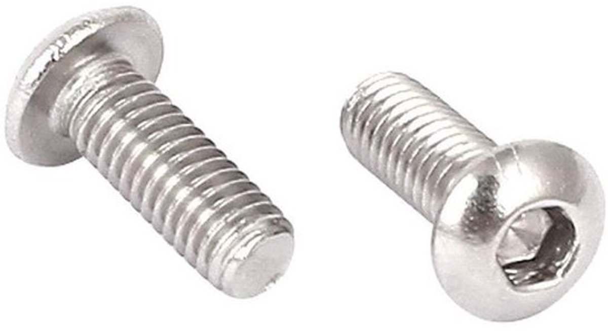 Schroeven met inbussleutel - Cilinderkopschroeven - Apparaten Repareren - Roestbestendig RVS - M3 x 8mm - Zilver