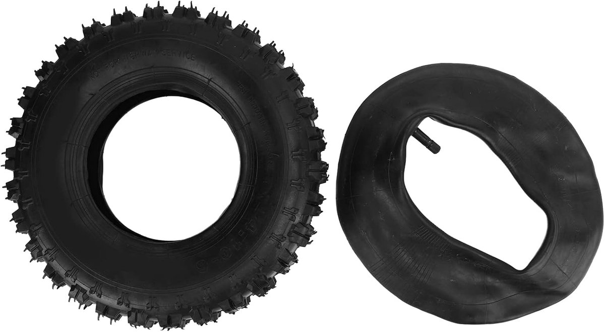 Rubberen 4.10-6 Binnenband Buitenband voor ATV Go Kart Mini Quad 47cc 49cc Sneeuwmotorfiets